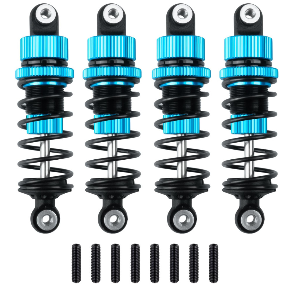 Aluminum Rc Shock Absorber 62Mm For Tamiya Tt02 1/10 Touring Car Suspension Upgrade Blue 9092120781717
