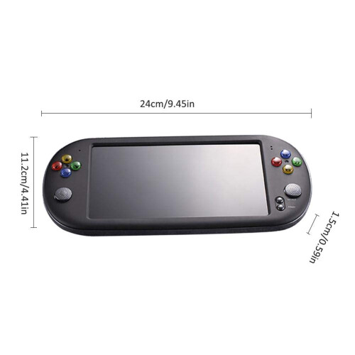 Handheld Game Console 7 Inch HD Retro Gaming Console with MultiSystem Support 8GB/16GB 2