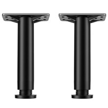 2X Telescopic Adjustable Bed Support Foot Reinforced Furniture Leg Sofa Leg Bed Bottom Load Bearing Bracket 20CM