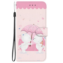 Leather Wallet Case with Card Holder, Slim Protective Flip Cover for Samsung Galaxy M54 (SJ8)