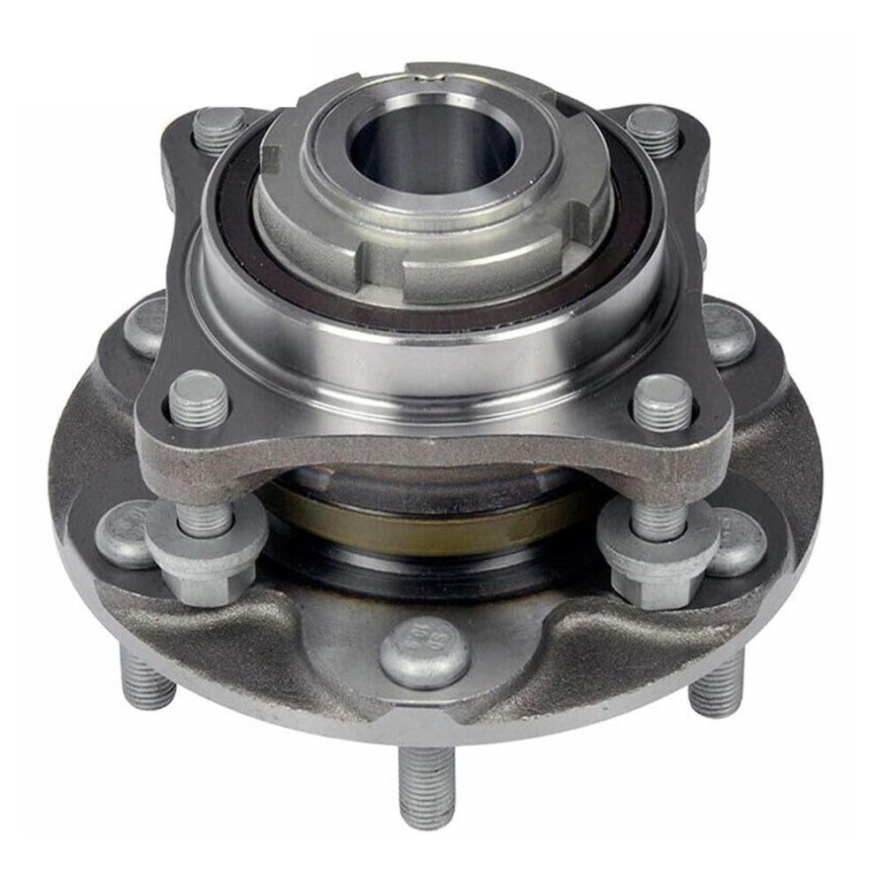 Front Left Wheel Hub Assembly 6 Lug 2Wd For Toyota 4Runner Fj Cruiser Hilux Tacoma Polished Finish 9455672299275