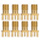 100Pcs RF Coaxial Female Adapter for PCB, 50Ω, OFC Material 1