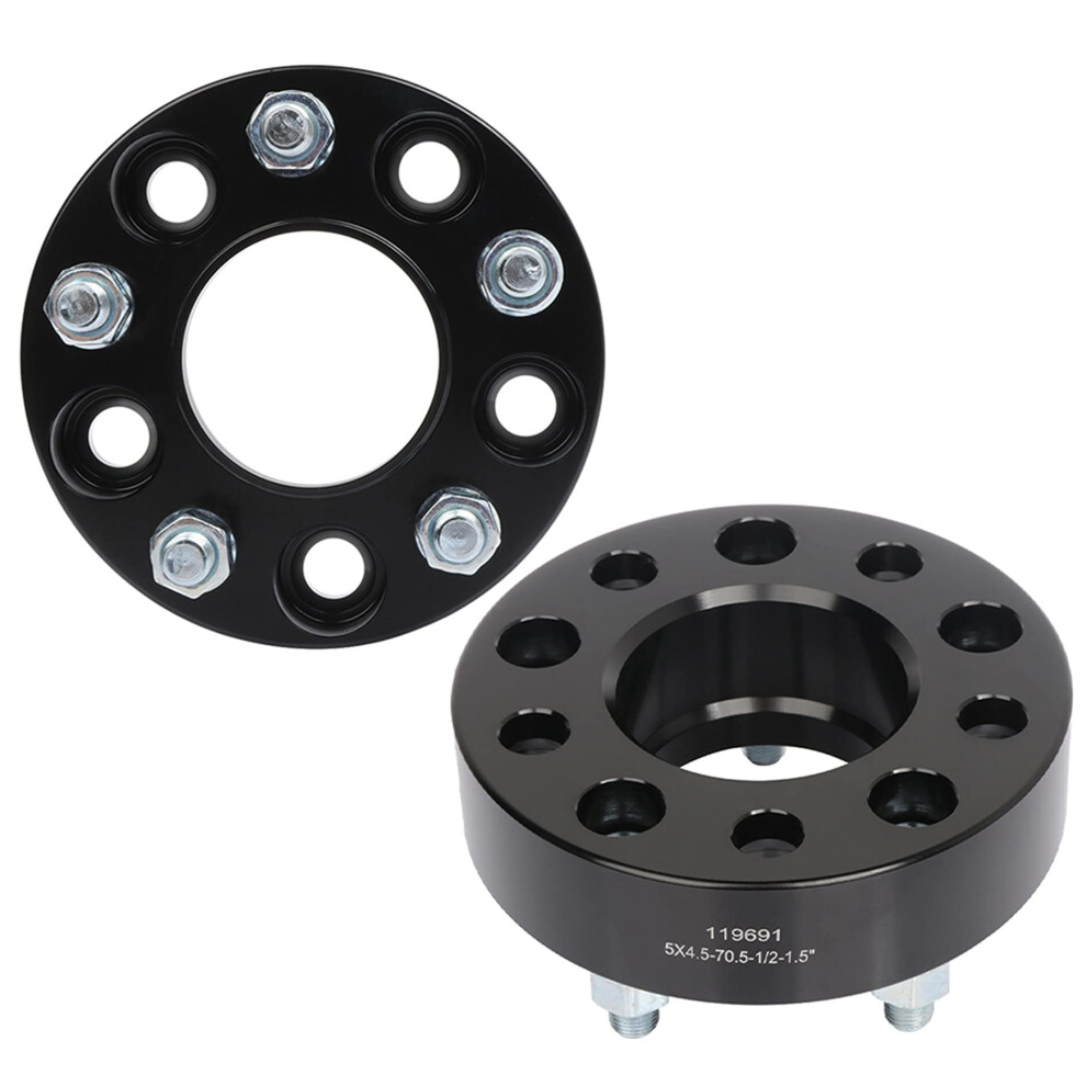 1.5 Inch 5X4.5 Wheel Spacers For Ford Mustang And Explorer Sport Trac, Corrects Offset, Improves Stability 9455672299404