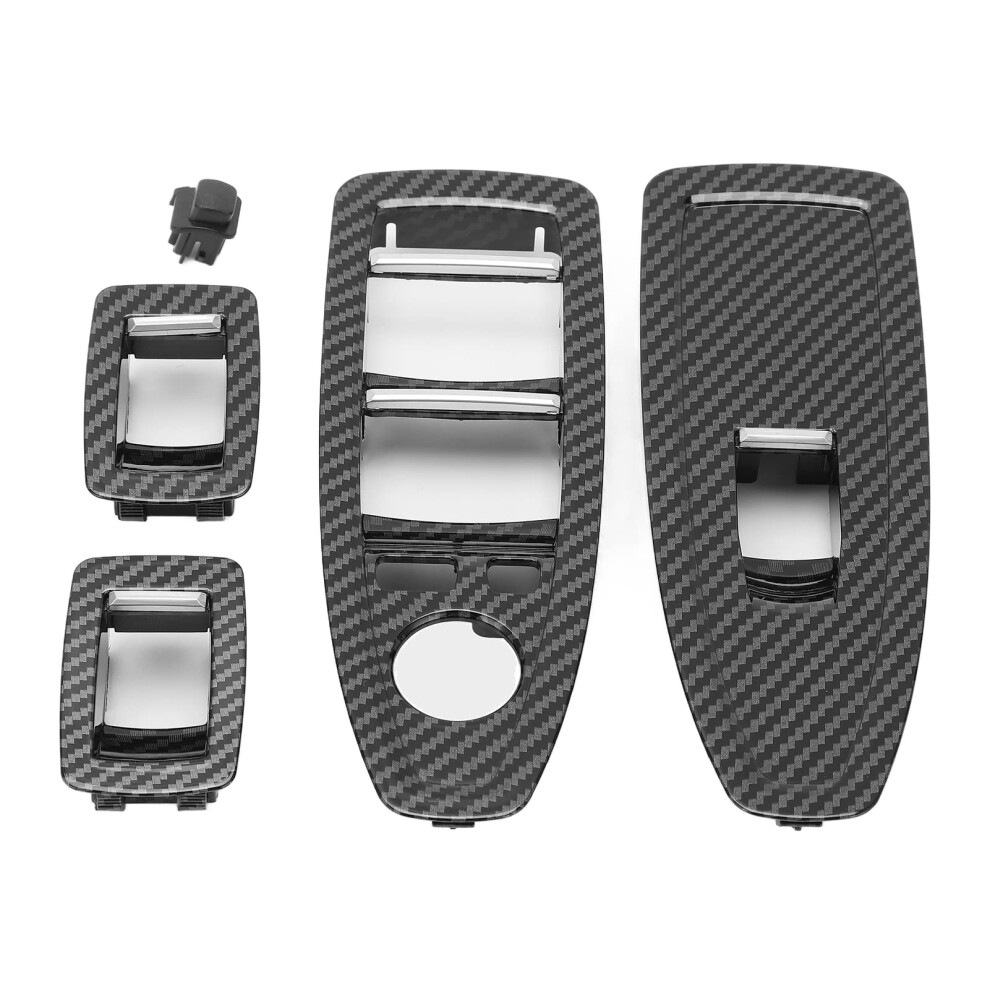 Window Switch Panel Carbon Fiber Trim For Bmw 1 3 4 Series F20 F30 F31 20122019 Dark 9092120784107