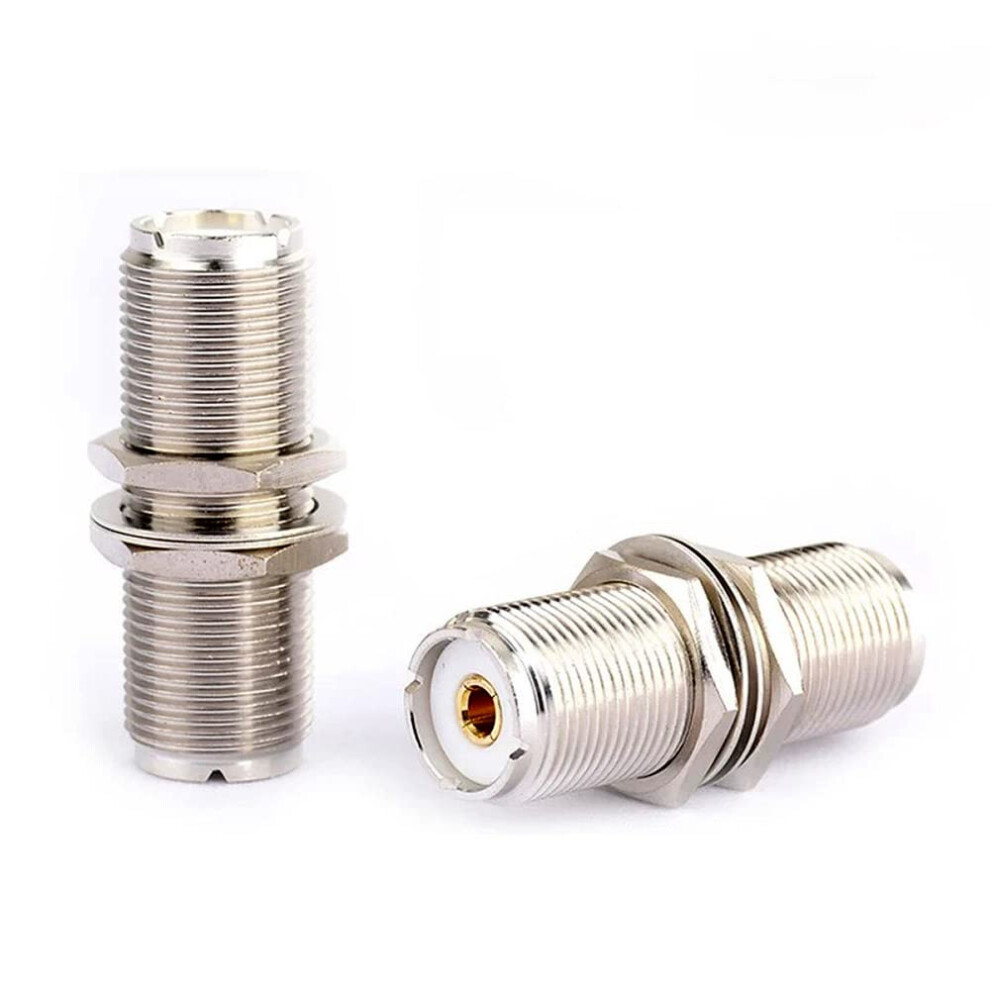 So239 To So239 Uhf Rf Coaxial Adapter For Cb Radios Sdrs Coax Cables Vhf/Uhf Antennas 9330225079989