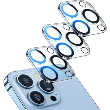 Camera Lens Protector 3 Pack for iPhone 16 Pro Max, 9H Tempered Glass, Scratch Resistant, HD Clarity