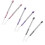 2lots Replacement Spring Gym Battle Rope Rebounds-Purple 2 3