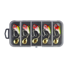 5Pcs Long Casting Fishing Lures With Hook Artificial-Farbe 1