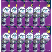 12 X Glade Touch n Fresh Air freshner Refill 12ml - Lavender