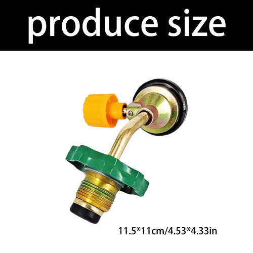 Gas Refills Adapter Corrosions Resistant Build Pressure Release 2