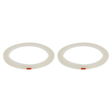 Polyester Insulation Tape 3mm x 50m Clear 2 Pack Temperature Flame Retardant for Motors and Transformers
