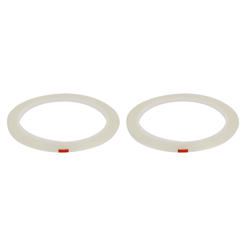 Polyester Insulation Tape 3Mm X 50M Clear 2 Pack Temperature Flame Retardant For Motors And Transformers 9330225028734