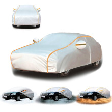 Waterproof Car Cover for Hyundai Mufasa 2024, All Weather Oxford Fabric with Zipper and Reflective Strips