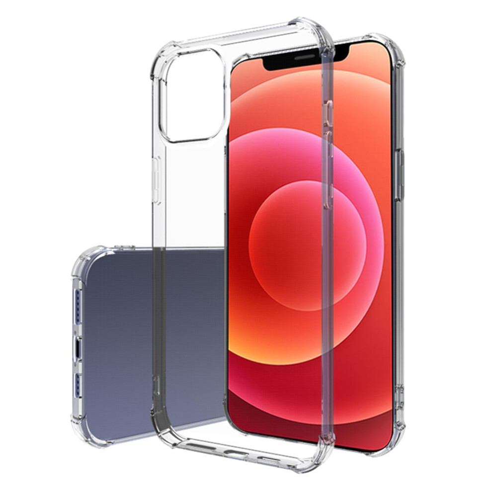 Case For Iphone 12 Pro 6.1 Inch Crystal Clear Scratch Resistant Slim Bumper Protective Cover 9455672301268