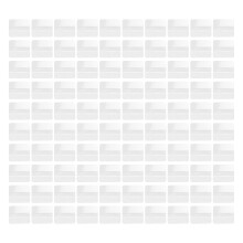 100 St Adapter för öRhäNgeskort i Plast SjäLvhäFtande LäPpdekoration Transparent Displayadapter LäMplig för Damer