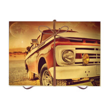 1 Scrapbook Photo Album Retro Style Truck Cover Accordion Foldable Photo Album DIY Scrapbook Handmade  Crafts