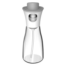 Oliespuit Om Te Koken, Olijfoliespuit Dispenser , Oliespuitfles voor Airfryer, Salade, Bakken, BBQ, Frituren (Wit)