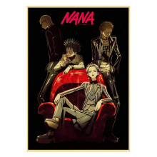Diamond Painting Round Diamond Painting Home Room Decoration Wall Sticker Wall Art Painting Japanese Anime NANA Poster