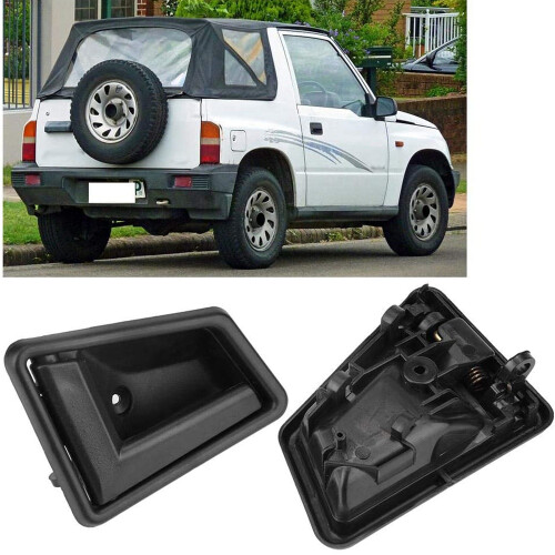 Inner Door Handle Driver Side Left for Chevy Tracker for Geo Tracker for  Sidekick 8313056B01 Left 2