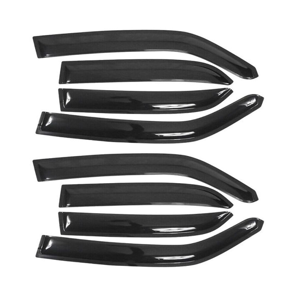 Tapeon Window Visors Rain Guards Set For Chrysler 300 20052010 And Dodge Magnum 20052008 Smoked Acrylic Finish 9092120212853
