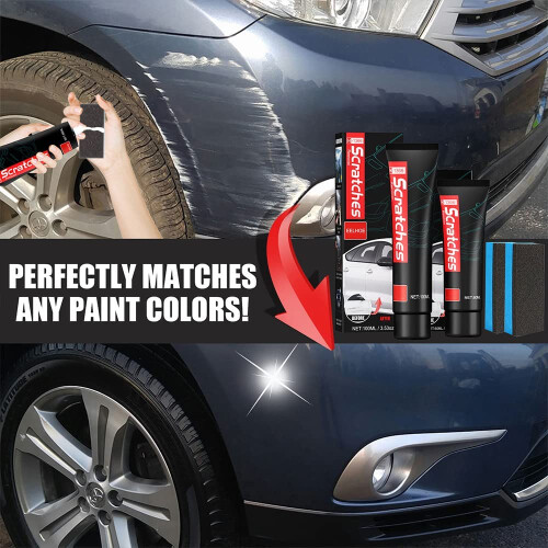Car Scratch Remover and  Kit 60ml 2PCS Deep Scratch  Nano Formula Car Paint Restorer 2