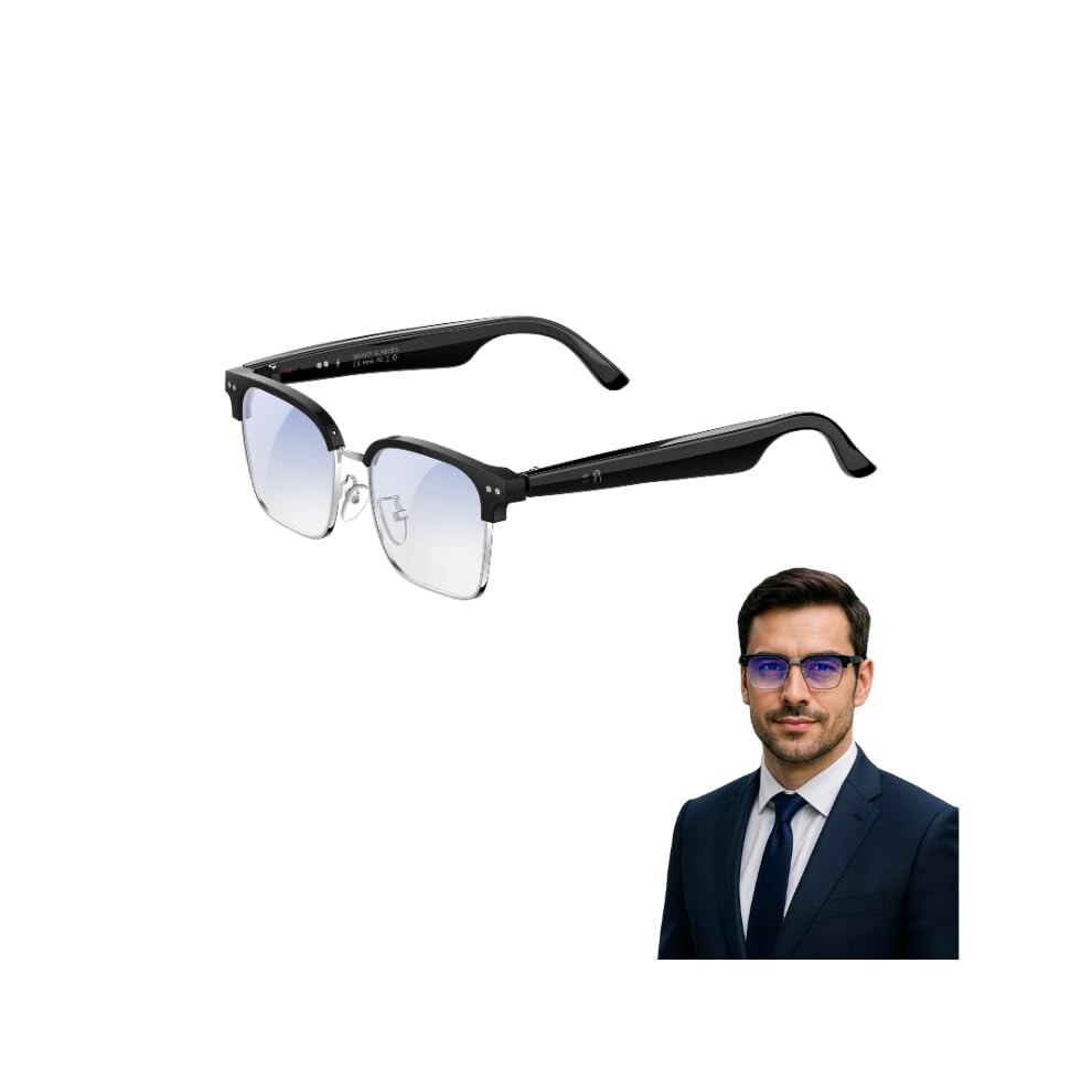 Ai Translation Glasses With Realtime Voice And Video Translation, Bluetooth Audio, Ip67 Waterproof 9092120786736