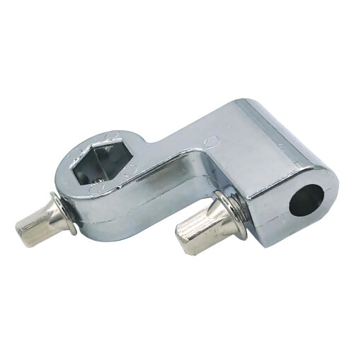 Professional Metal Drum Kick Pedal Clip Electronic Drum-Silver