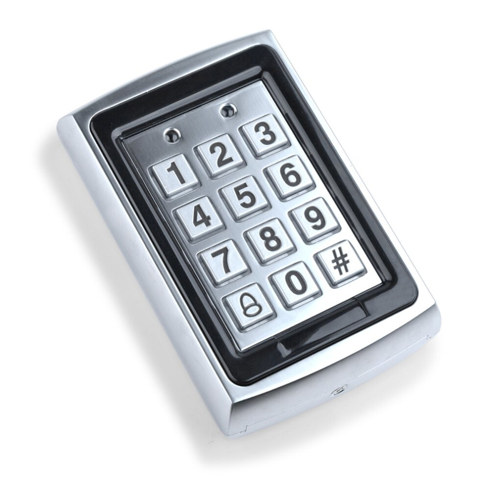 Rfid Door Access Control 125Khz Metal Keypad System With Dual Access Mode And Wiegand 26 Output 9092120787054