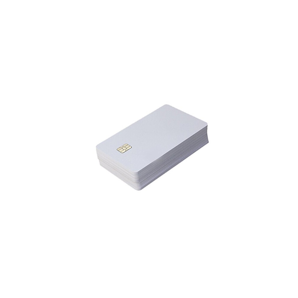 4428 Contact Smart Card Pack Of 10 For Secure Data Storage, Compatible With Zebra Fargo Evolis 9092120787160