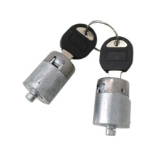Door Lock Cylinder Kit with Keys for GMC Chevy Truck 19952000 K1500 K2500 K3500, Durable Metal Replacement