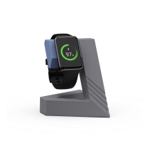 Charger Stand with Cable Management, Nightstand Dock for Samsung Galaxy Fit 1 2 3 Blue