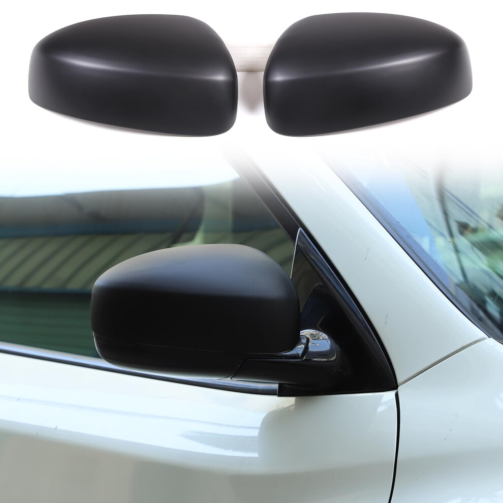 Abs Side View Mirror Cover For Nissan Pathfinder 20132018, ScratchâResistant Seamless Fit Design Black 9771547589815