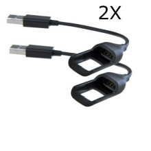 Charger Cable 2 Pack USB Replacement Cord Fast Charging Durable Travel Friendly for Fitbit Flex
