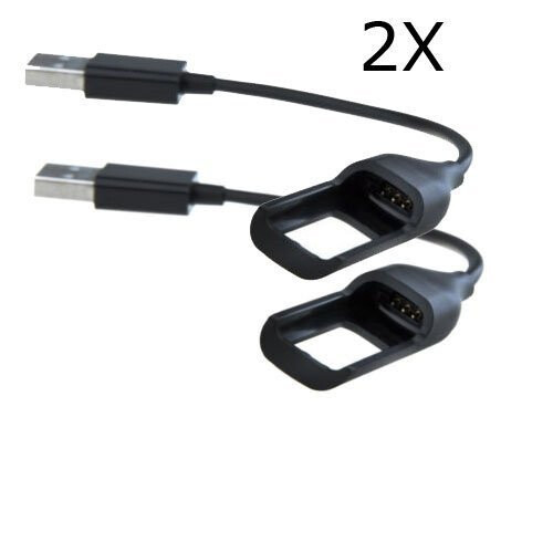 Charger Cable 2 Pack USB Replacement Cord Fast Charging Durable Travel Friendly for Fitbit Flex