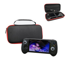 Carrying Case with Hard Shell, Padded Interior and Accessory Pocket for RG556 Retro Console Travel