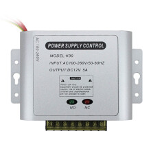 Door Access Control Power Supply 12V 5A AC 110240V Worldwide Voltage Stable DC Output