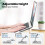 2pcs Foldable Keyboard Riser Stand with Adjustable Tilt and AntiSlip Pads, Silver Laptop Stand 4