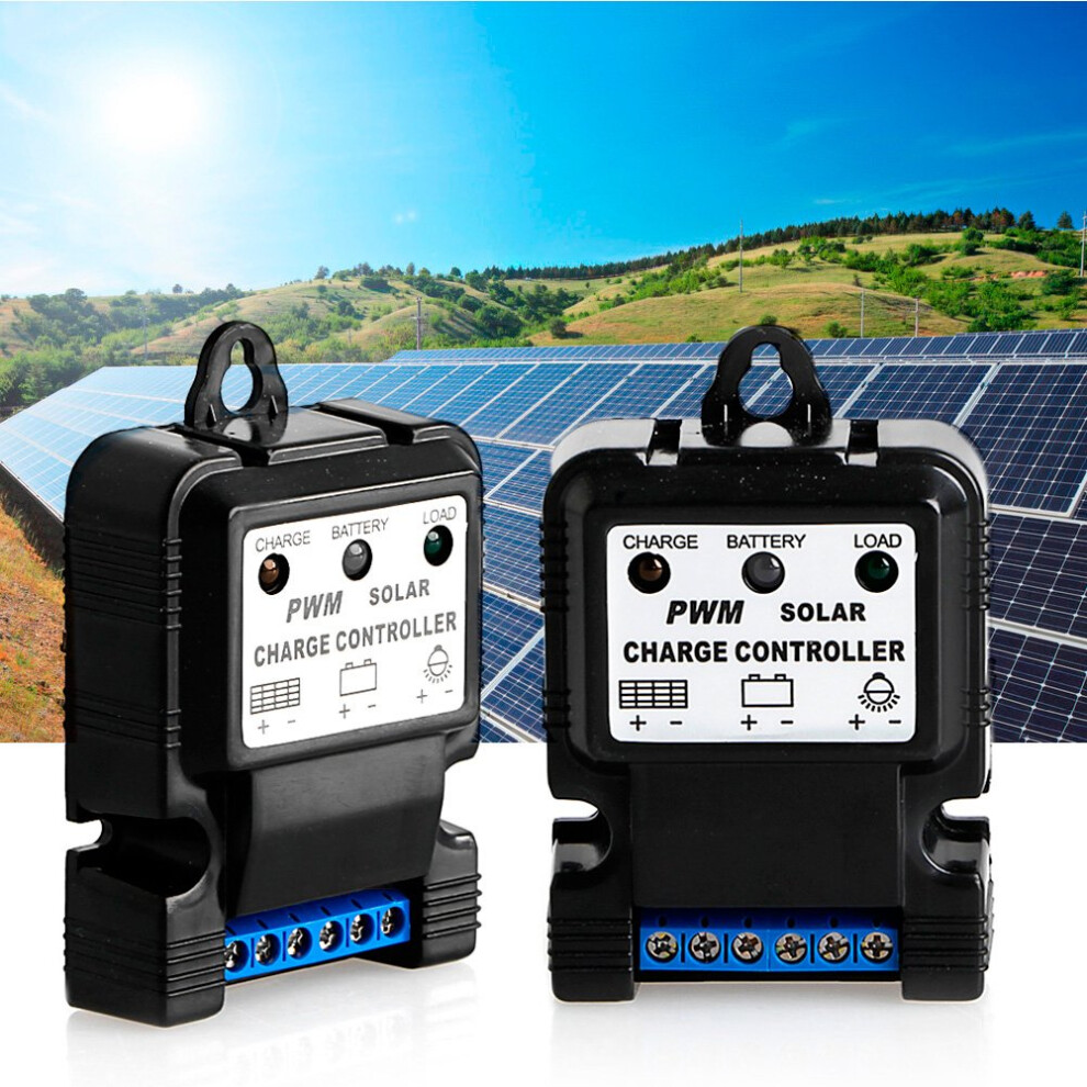 Solar Charge Controller 12V 10A Pwm With Automatic Voltage Detection For Off Grid Solar Systems 9092120790566