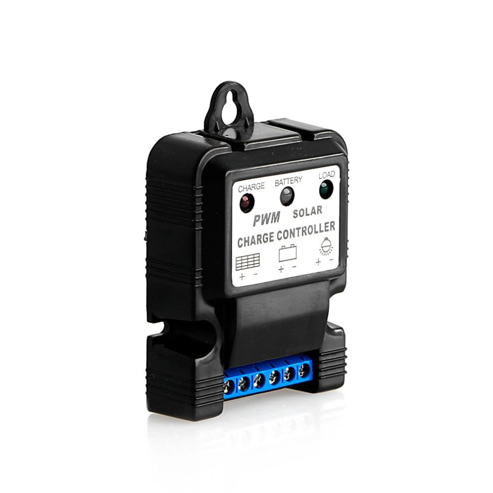 10A Pwm Solar Charge Controller For 6V 12V Battery With Automatic Voltage Detection 9455672306447