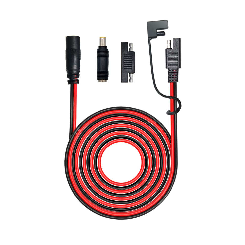 14Awg 6Ft Sae To Dc 8Mm Solar Panel Adapter Cable With Polarity Reverse For Power Station 9092120790573