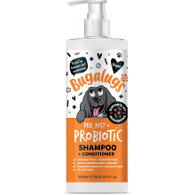 Bugalugs Probiotics for Dogs Natural Dog Shampoo with Pumpkin Powder for dogs Soothes Itchy & Irritated Skin, Supports Microbiome