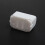 10Pcs LR44 AG13 Battery Storage Case with Transparent Lid Secure Snap Closure Compact Holder 2