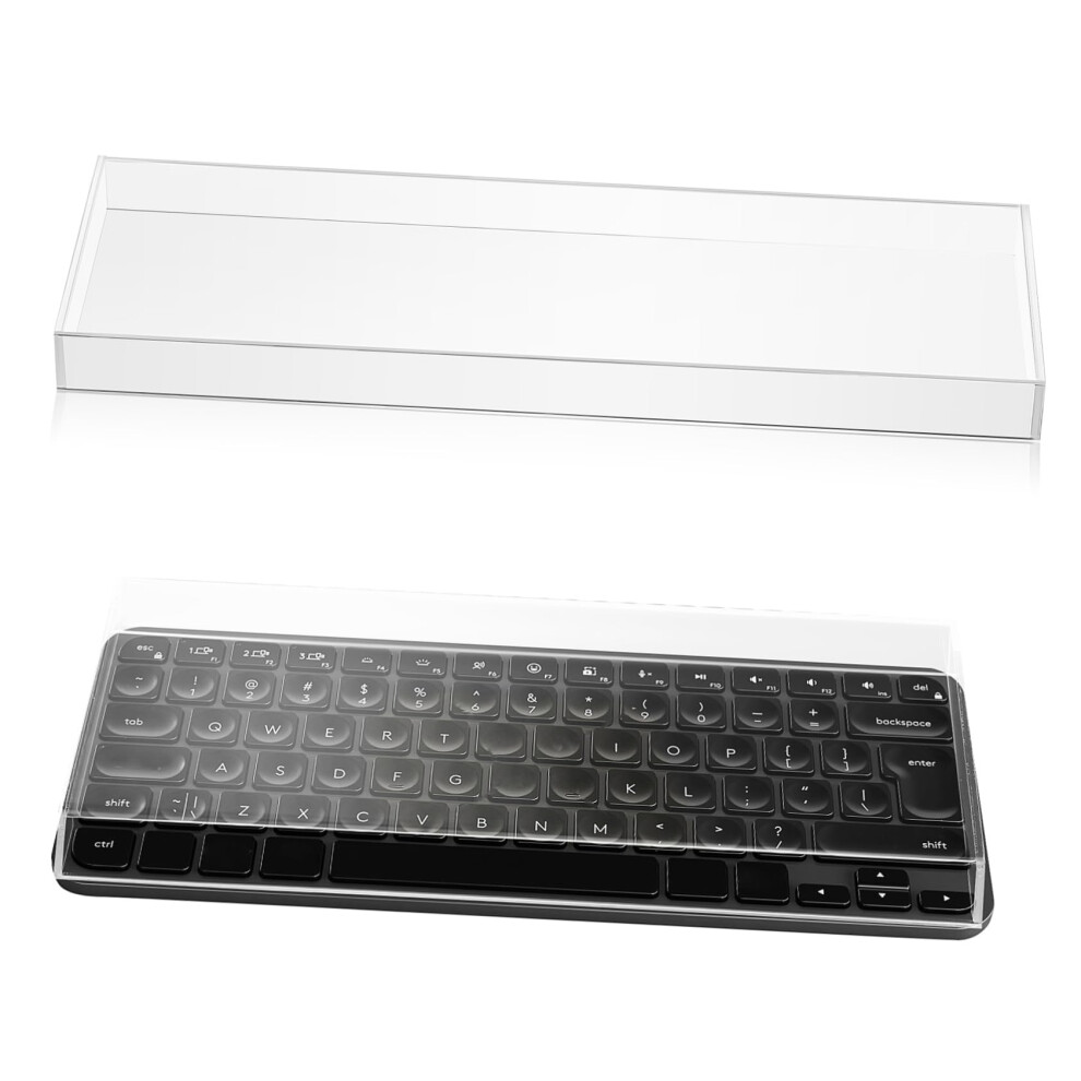 Transparent Acrylic Keyboard Dust Cover For 68 Keys Mechanical Keyboard, Durable Dustproof Protector 9073542730644