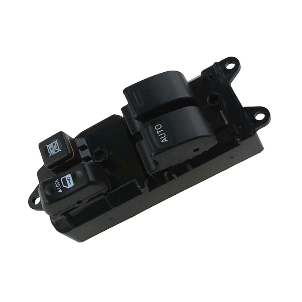 Front Left Power Window Switch For Toyota Sienna Solara Tundra 1998Â2006 Push Button Direct Replacement Fit Black 9330225031116