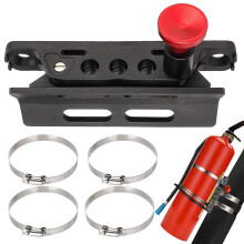 Adjustable Fire Extinguisher Mount Bracket for Car Boat Trailer RV Camping with Quick Release