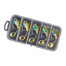 5Pcs Long Casting Fishing Lures With Hook Artificial-Farbe 4