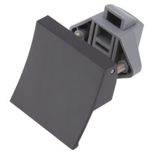 Cabinet Door Lock Buckle Metal Nylon Drawer Handle Size #2 for RV Yacht 7mm Opening