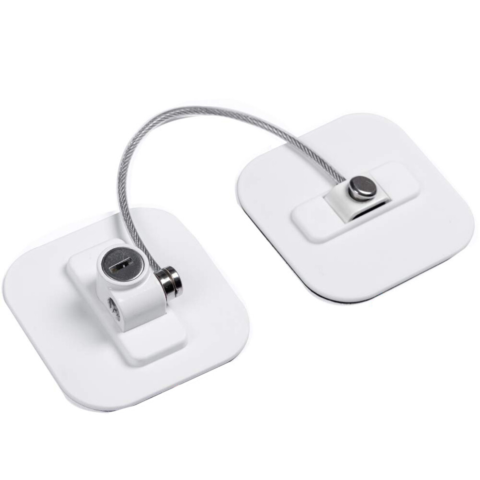 Fridge Lock,Refrigerator Locks,Freezer Lock With Key For Child Safety,Locks To Lock Fridge And Cabinets-1Pack Tauoh