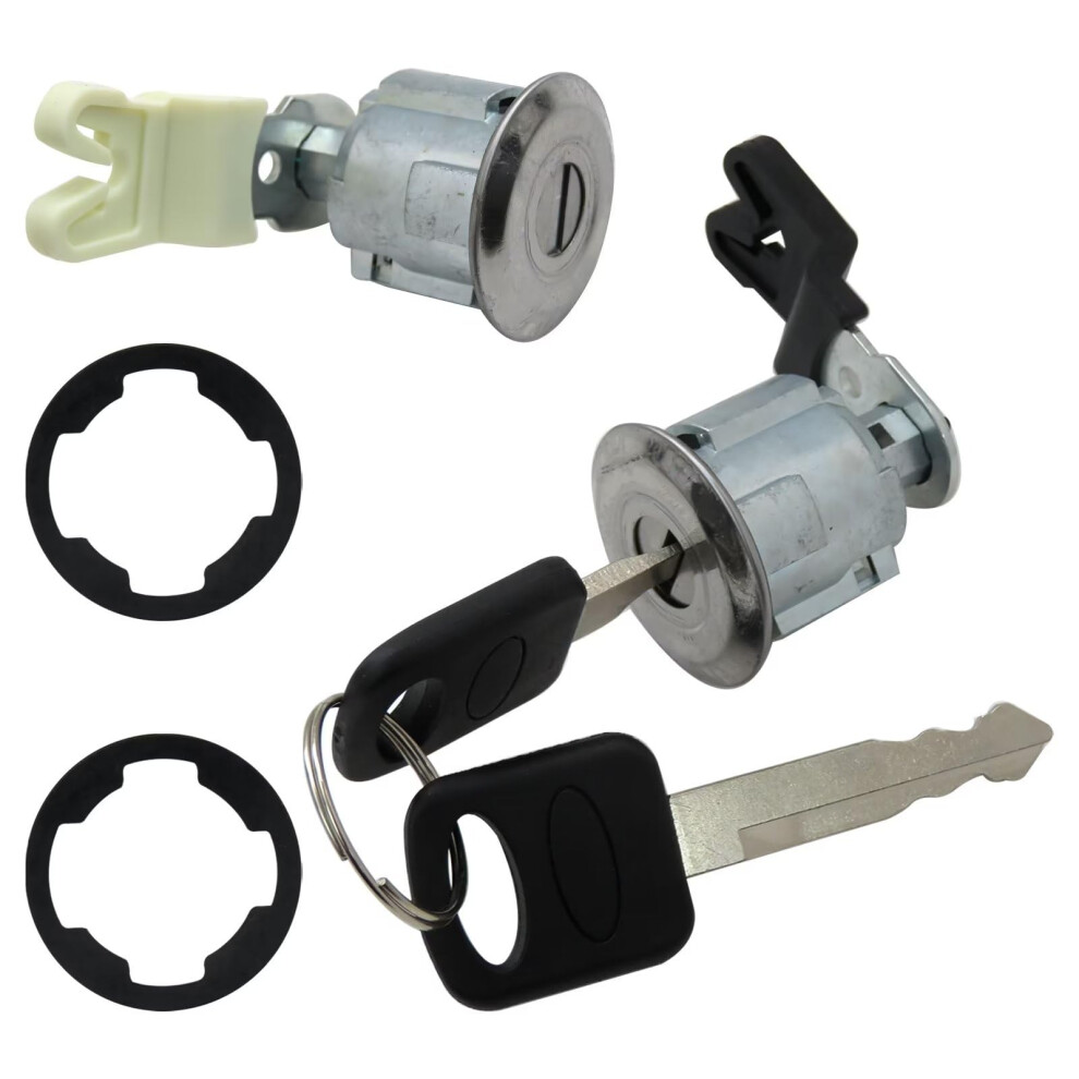 Door Lock Cylinder With Keys Xl2z7821990ac F87z7821990ba Replacement For 199798 Ford E350 Econoline 9330225031369