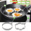 Fried Egg Molds, Pancake Mold Maker with Handle for Kids, Mold Non Stick for Griddle Pan 5Pcs 5